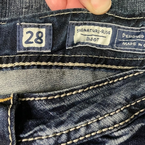 Miss me signature rise boot cut jeans size 28 - Picture 7 of 10